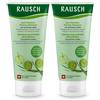 RAUSCH Shampoo Esfoliante Anti-Inquinamento Con Mela Svizzera 2x100 ml