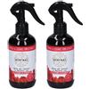 Etereal Spray Per Tessuti E Ambienti Igienizzante Rosa Legni Preziosi 2x250 ml