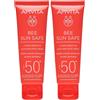 APIVITA Bee Sun Safe Crema Viso Lenitiva Hydra Sensitive Pelli Sensibili SPF50+ 2x50 ml solare