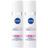 Nivea Cellular Expert Filler Fluido UV Siero Viso Quotidiano SPF 50 + 30 ml, idratante e antirughe 2x30 ml