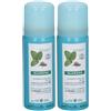 KLORANE Shampoo Secco alla Menta Acquatica BIO 2x50 ml