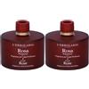L`Erbolario Fragranza per Legni Profumati Rosa Purpurea 2x200 ml