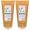 Klorane Gel Doccia Nutritivo al Cupuaçu BIO Profumo Fiore d'Arancio 200ml 2x200 ml
