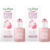 Equilibra® Rosa Ialuronica Siero Viso Levigante 2x30 ml