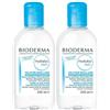 BIODERMA Hydrabio H2O Acqua micellare struccante idratante pelle disidratata 2x250 ml Lozione viso
