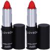 Lovren Hydra-Creamy Rossetto Colore R3 Rosso Intenso 2x4 g