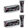 Forhans Black4white Dentifricio Gel Puro 2x75 ml dentale