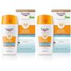 Eucerin Hydro Protect Fluido Ultra-Leggero Colorato SPF50+ Tonalità Media 2x50 ml