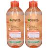 Garnier Skinactive Acqua Micellare Peeling Delicato 1% PHA + Acido Glicolico, 400ml 2x200 ml