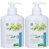 Santiveri Family Bio Tea Tree Aloe Sapone Liquido Viso Mani 2x250 ml