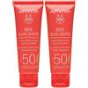APIVITA Crema Bee Sun Safe Gel Viso Colorata Hydra Fresh SPF50 2x50 ml solare