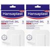 Hansaplast Cerotti Sensitive 3XL Medicazione per Ferite 10x15cm 2x5 St