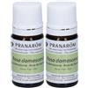 Pranarom Rosa Damascena Olio Essenziale Bio 2x5 ml essenziale