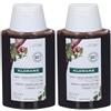 KLORANE Shampoo alla Chinina e Stella Alpina Bio 2x100 ml