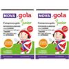 NOVA.GOLA Junior arancia compresse 2x1 pz Compresse