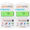 Parakito Bracciale Antizanzare Ricaricabile Junior Camaleonte 2x1 St