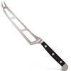 Güde Solingen - Coltello da Formaggio Morbido forgiato, 15 cm, Pom Nero, Alpha - Doppio Collarino, Fatto a Mano in Germania