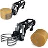 JAMARA 423287 Caricatore frontale con pinza per palle con palla rotonda grande per trattore RC 1:24S, pinza per palle giocattolo giocattolo per palle giocattolo RC 1:24S (405340), caricamento frontale