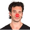 Boland 55522 - Nasi da Clown in plastica, con Elastico, 24 Pezzi, Rosso, Super Tenuta, Divertente, Accessorio per Feste a Tema, Carnevale