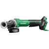 HIKOKI Akku Winkelschleifer G3613DVF, Schleifscheiben Ø: 125 mm (36V, Leerlaufdrehzahl: 3200-10000 min-1/ mit (AT Modus), Antriebsspindel: M14, Brushless, HSCIII Koffer) OHNE Akku u. Ladegerät.
