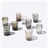 Zafferano Melting Pot Bicchiere Acqua in Vetro - Set 6 Pezzi