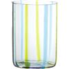 Zafferano 35 cl - Tirache Bicchiere Acqua in Vetro Borosilicato - Set 6 Pezzi