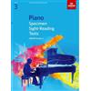 ABRSM Piano Specimen Sight-Reading Tests, Grade 3