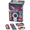Legami - Cerotti Be Brave per Bambini, Cerottini Resistenti Ipoallergenici e Resistenti, Confezione da 30, Dimensioni Diverse per Curare ogni Ferita, Scatola Riutilizzabile Pratica, Tema Space