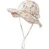 HTTDSLF Cappello da Sole per Bambini, Regolabile Protezione del Sole Cappello, Pieghevole Cappelli da Spiaggia, Patta per Il Collo Tesa Larga, Beach Caps