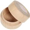 MERRYHAPY Porta-Tagli Chioma in Legno Custodia Ricordo per Primo Taglio Ragazzo Ragazza, Scatola Decorativa per Cameretta e Regalo Battesimo