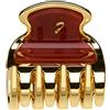 Janeke Ornamento per capelli tartaruga chiara 1 pz Spazzola