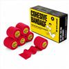 SPORTTAPE Bendaggio Autoadesivo - 5 cm x 4,5 m Rosso 6 St
