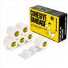 SPORTTAPE Bendaggio Autoadesivo - 5 cm x 4,5 m Bianco 6 St