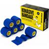 SPORTTAPE Bendaggio Autoadesivo - 5 cm x 4,5 m Blu 6 St