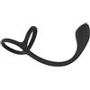 Black Velvets Anello per pene/testicoli con plug anale | Black Velvets 1 St