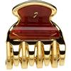 Janeke Ornamento per capelli tartaruga chiara 1 pz Spazzola