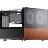 Jonsbo V12, case per PC, Mini-Tower, Micro-ATX - nero