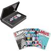 Aquarius Jaws 50° Anniversario - Poster di Carte da Gioco con Nastro VHS di Alta qualità - Mazzo di Carte a Tema Jaws per i Tuoi Giochi di Carte Preferiti, Prodotto con Licenza Ufficiale Jaws e