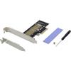 MicroConnect PCIe x4 M.2 NVMe SSD Adapter Compliant with PCI Express specification Revision v3.0