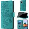 CaseGla Cover per Xiaomi Redmi Note 10 Pro Max/Note 10 Pro [Blocco RFID] Custodia Portafoglio Premium Pelle PU Wallet Case Flip Libro con Porta Carte Slot Supporto, Turchese