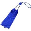 Générique yezhouyezhou Pompon Cinese Nappa Spada di Tai-chi Ghianda di Kungfu Arti Marziali Cinesi per Taiji Sword Home Handing Decorazione Pendente (Rosso)
