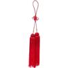 Générique yezhouyezhou Pompon Cinese Nappa Spada di Tai-chi Ghianda di Kungfu Arti Marziali Cinesi per Taiji Sword Home Handing Decorazione Pendente (Rosso)
