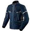 REV'IT! Revit Outback 4 H2O Giacca tessile moto, blu scuro, S