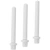 TOMETURE Portarocchetto in Plastica Bianco 3, Accessori per Macchina da Cucire Compatibili per Macchine per Cucire per Personale e Cucito a Batch