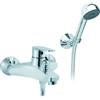 Miscelatore vasca con doccetta Line FEV