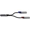 Nvidia Nvidia MCP7Y00-N003 cavo InfiniBand e in fibra ottica 3 m OSFP 2xOSFP Nero (NVIDIA passcopp split cbl IB twinport 3m) 980-9I92N-00N003