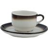 12 piattini caffè gural marmaris marrone - teiere/ tazzine caffè e thé