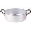 BALDASSARE AGNELLI S.P.A. Casseruola bassa in alluminio c/2 maniglie inox cm.28 pentole agnelli - casseruole