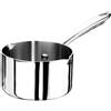 FASA SRL Casseruola induzione 1907 alta in alluminio e acciaio lucido - 1 manico 12 cm - padelle induzione