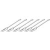 ABERT S.P.A. 12 forchette 2 punte inox 18/10 l.144mm - riflesso - abert
